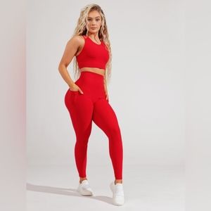 BuffBunny rosa leggings